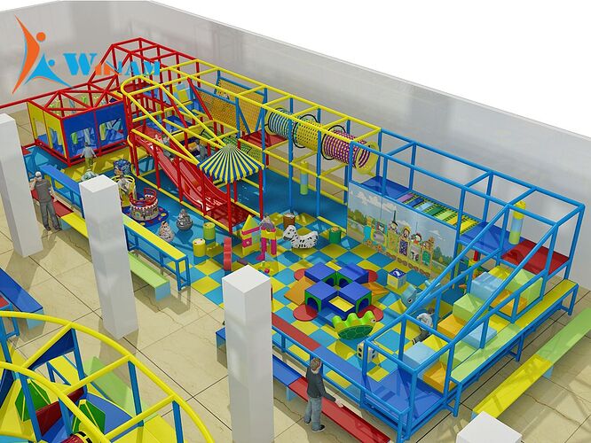 Winam-Massive-2-Story-Indoor-Playground-with-Large-Toddler-Area-2